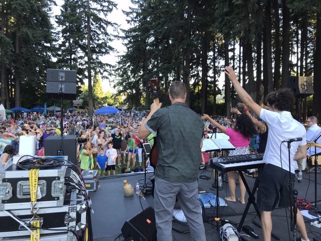 Summer Concert in Sellwood Park